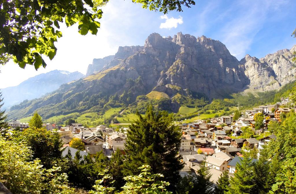 Residence Les Sources Des Alpes Leukerbad Exterior photo