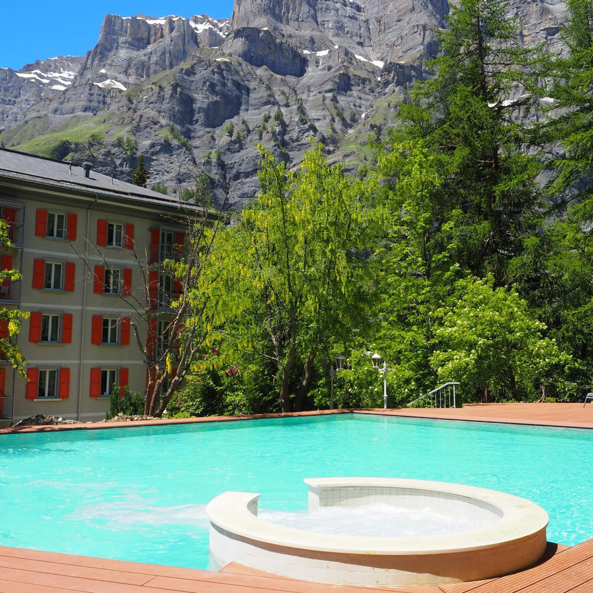 Residence Les Sources Des Alpes Leukerbad Exterior photo
