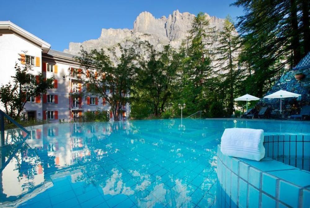 Residence Les Sources Des Alpes Leukerbad Exterior photo