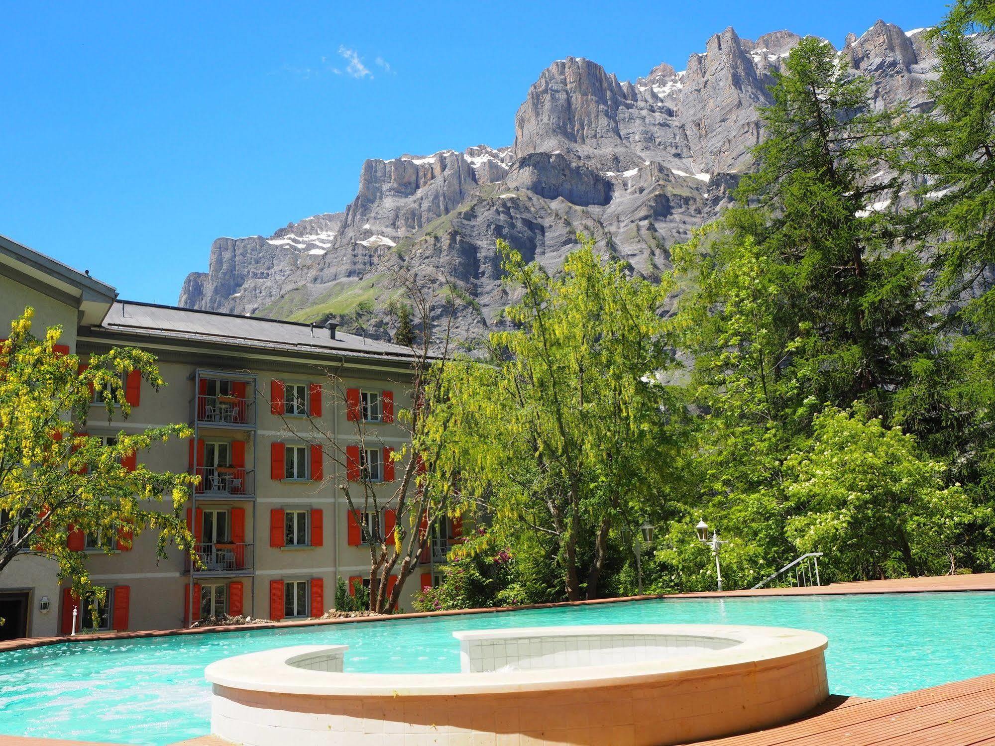 Residence Les Sources Des Alpes Leukerbad Exterior photo